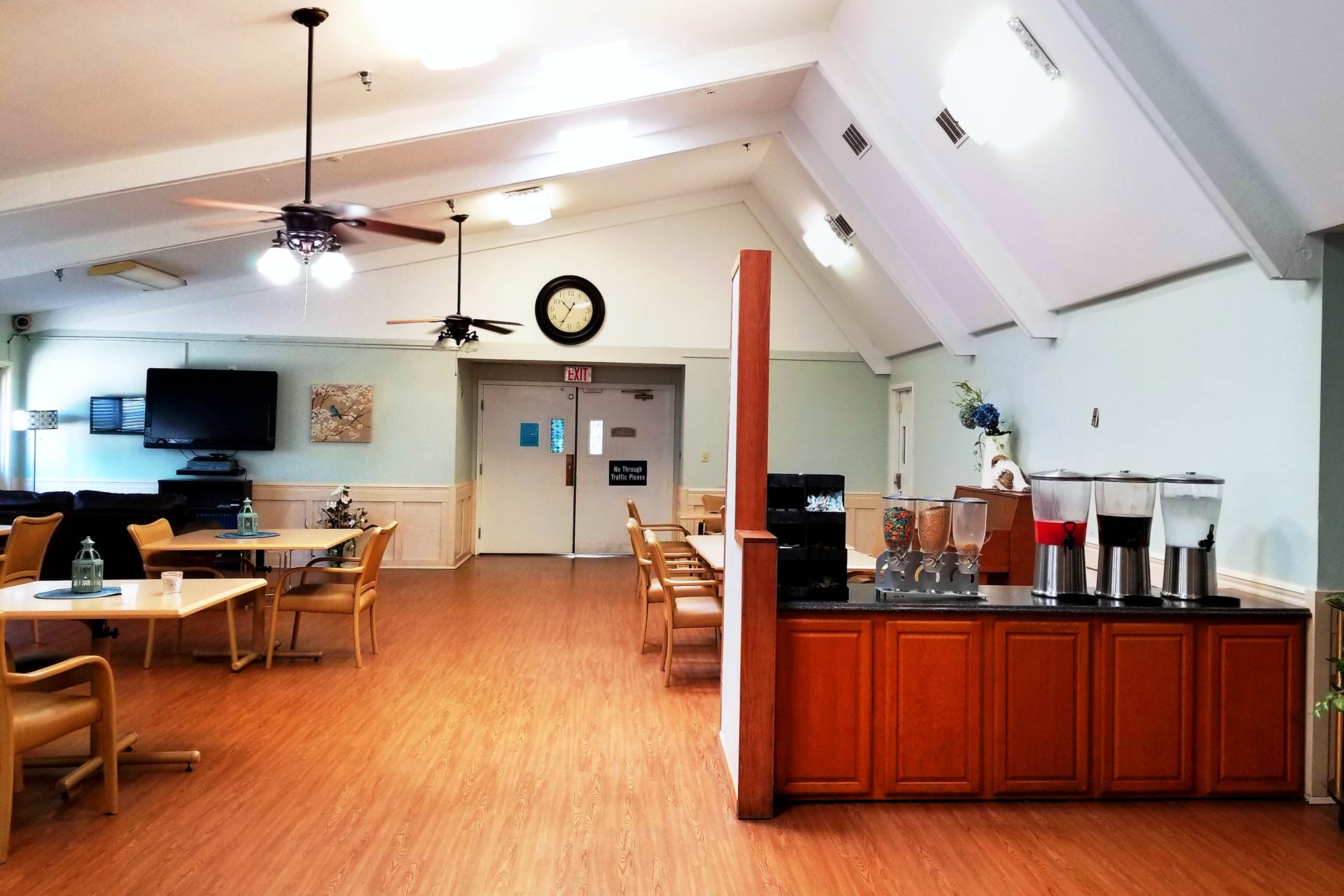 Long Term Care Dining Room